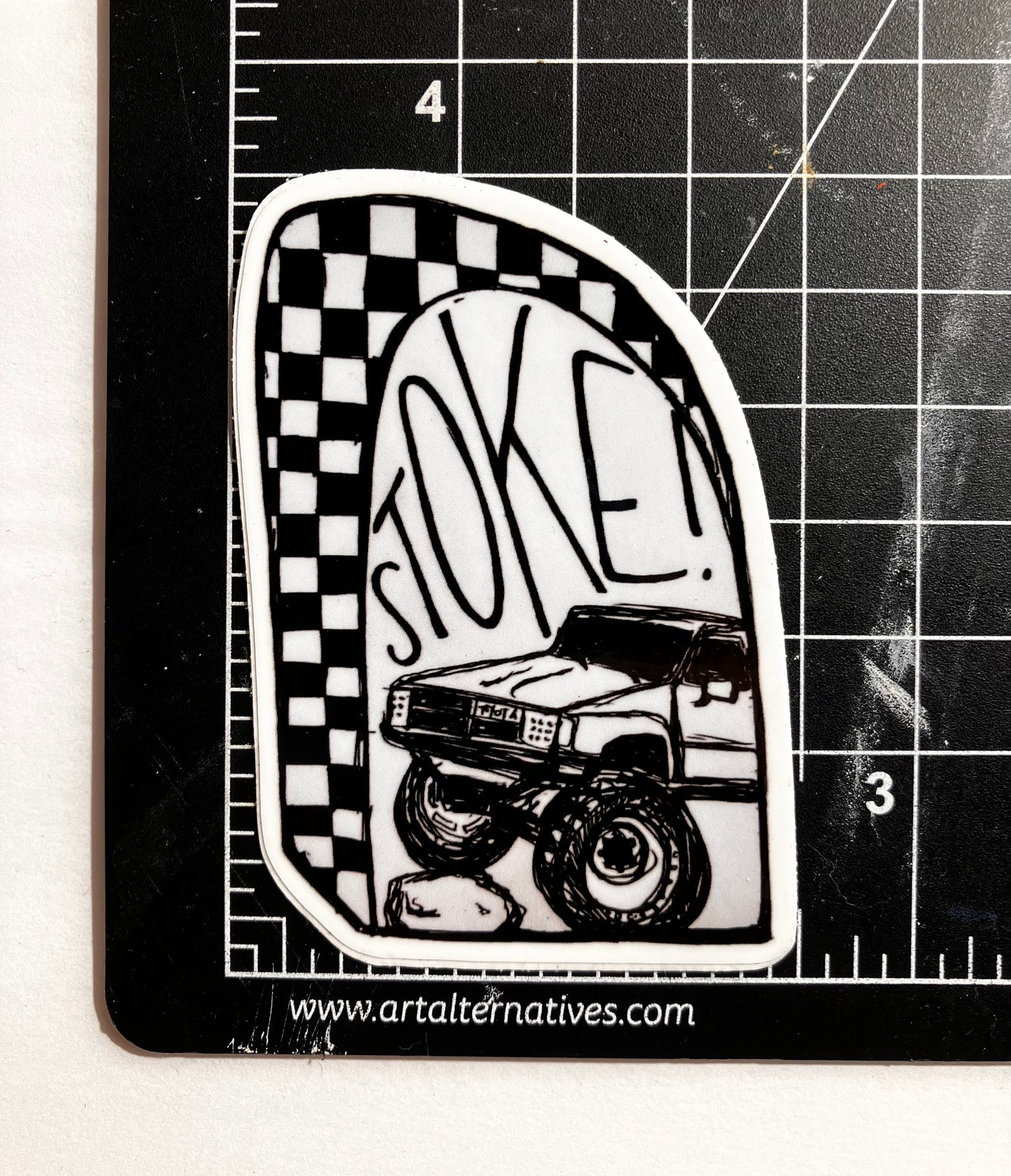 Portal to STOKE! Truck Vinyl