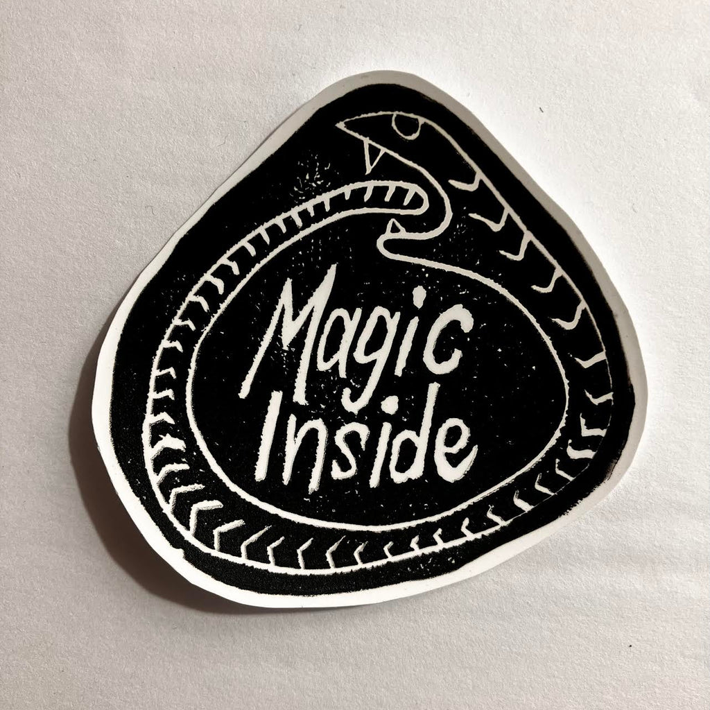 Magic Inside Handprinted Slap