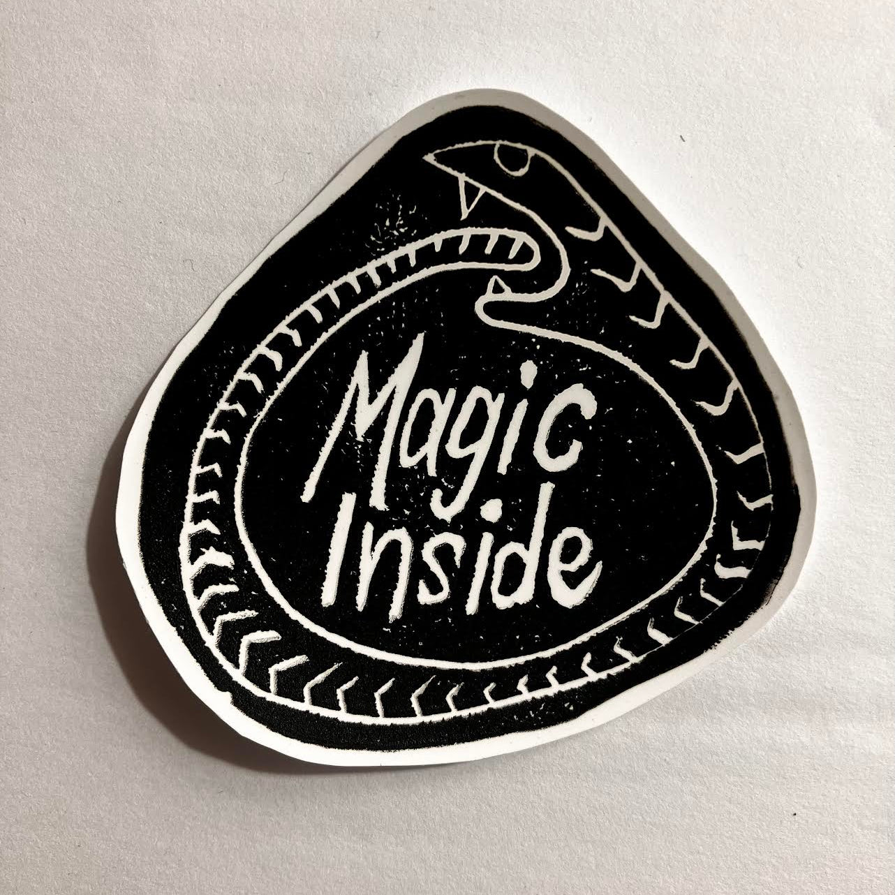 Magic Inside Handprinted Slap