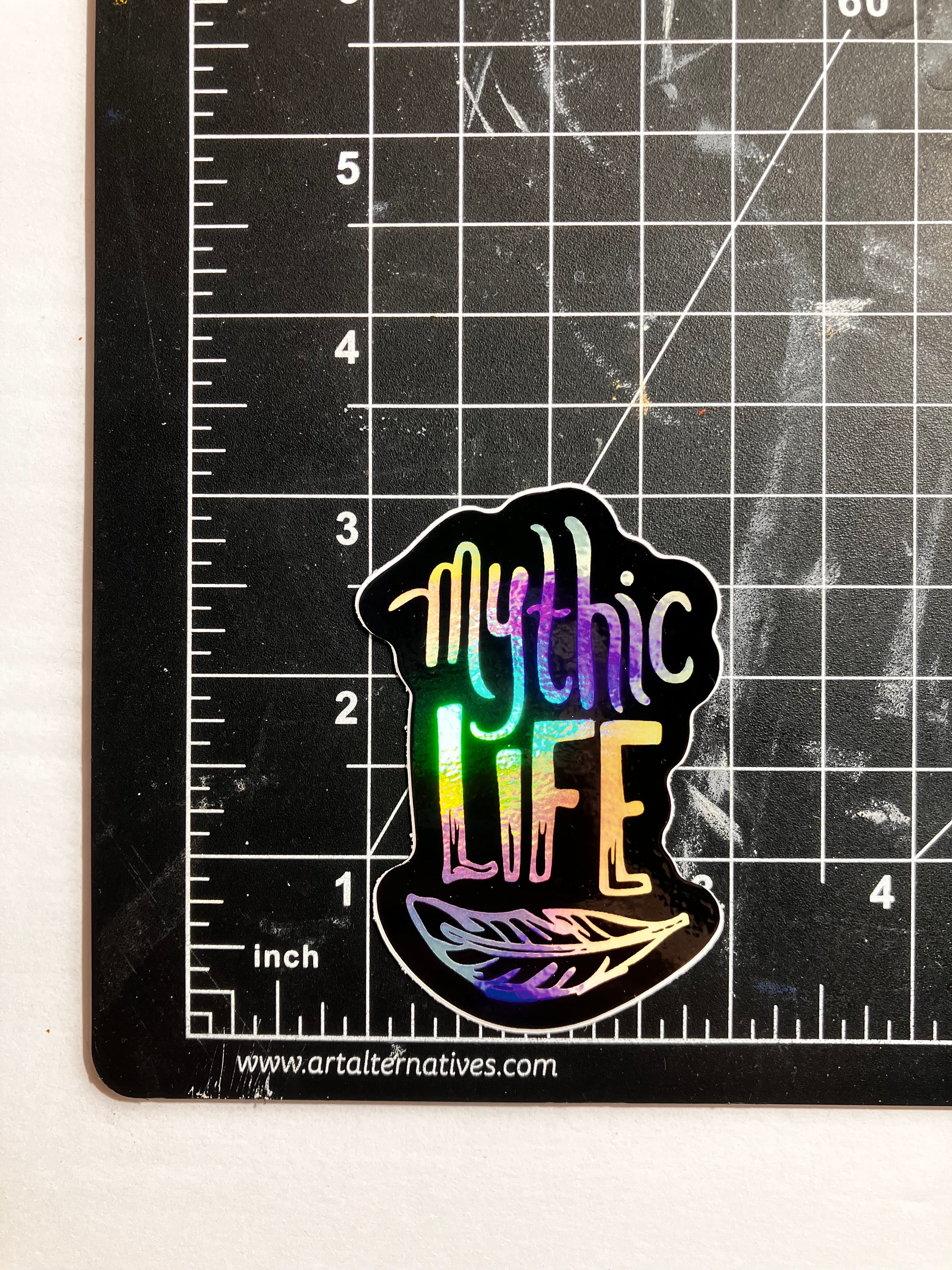 Mythic Life Holographic Sigil Sticker Pack