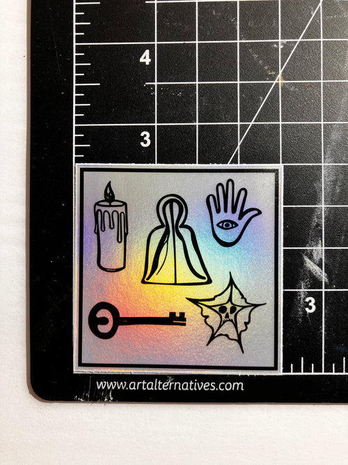 Mythic Life Holographic Sigil Sticker Pack