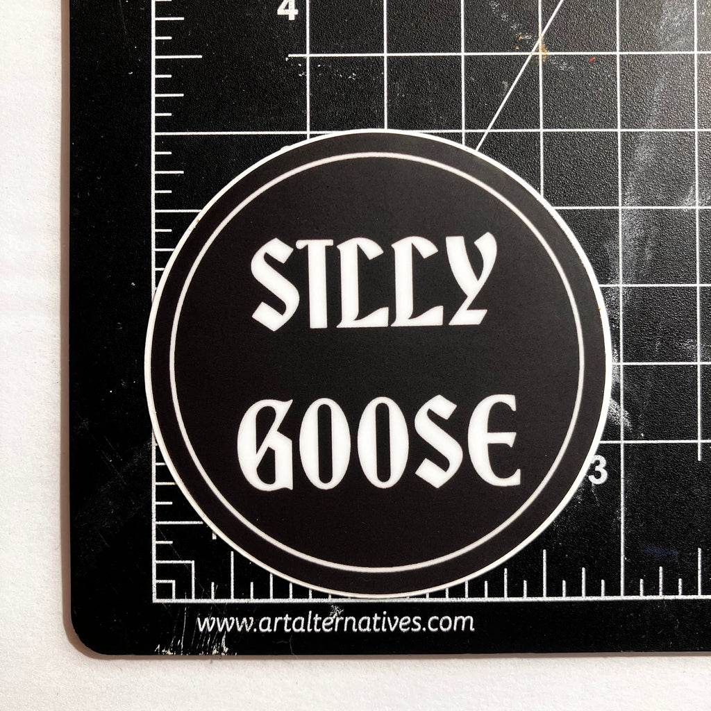 Silly Goose Vinyl Sticker