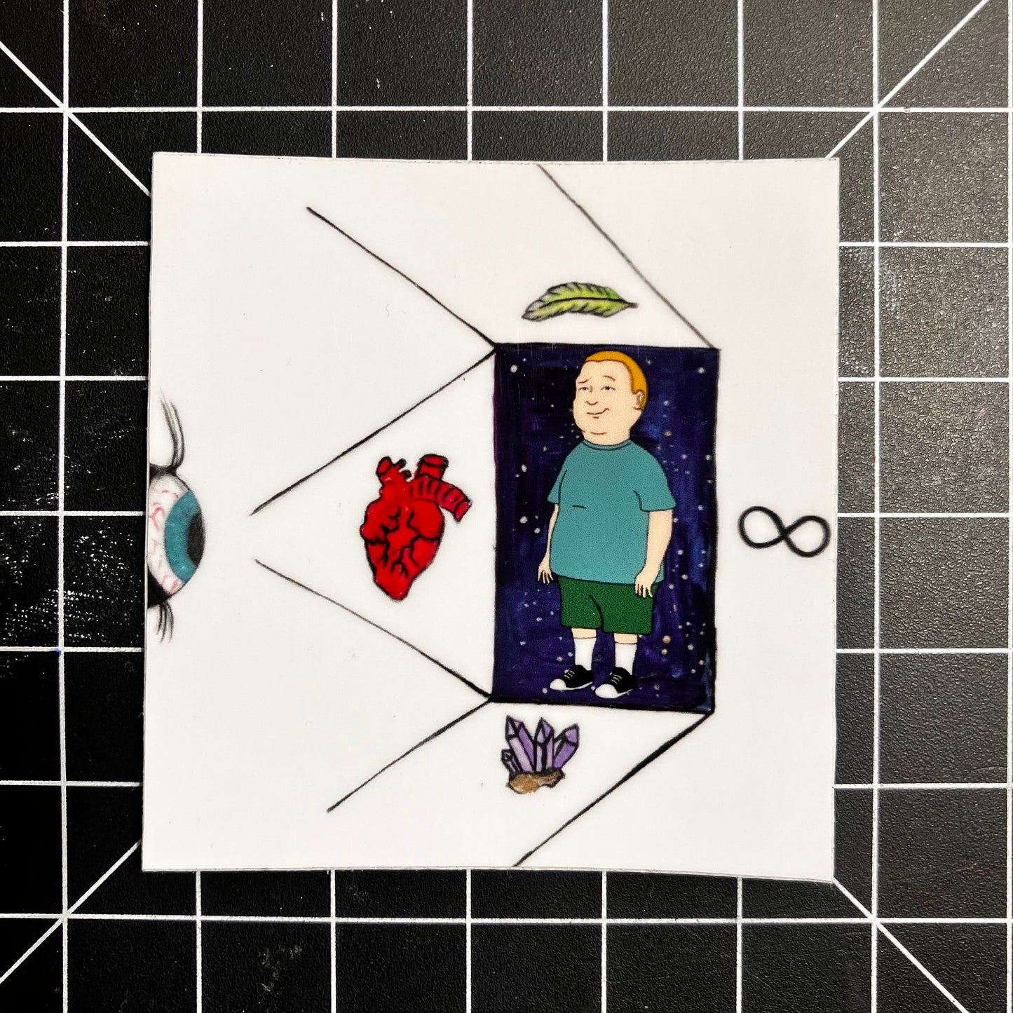 Bobby the Fool Vinyl Sticker