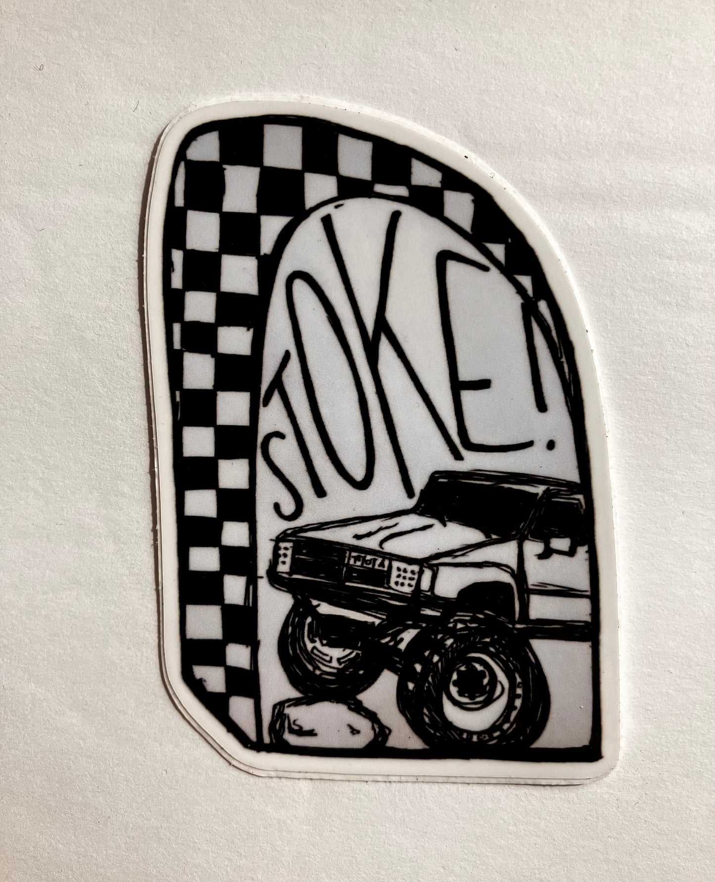 Portal to STOKE! Truck Vinyl