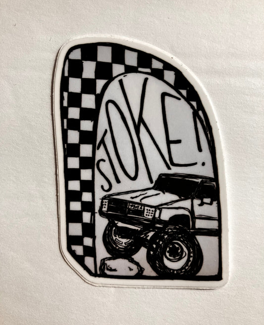 Portal to STOKE! Truck Vinyl