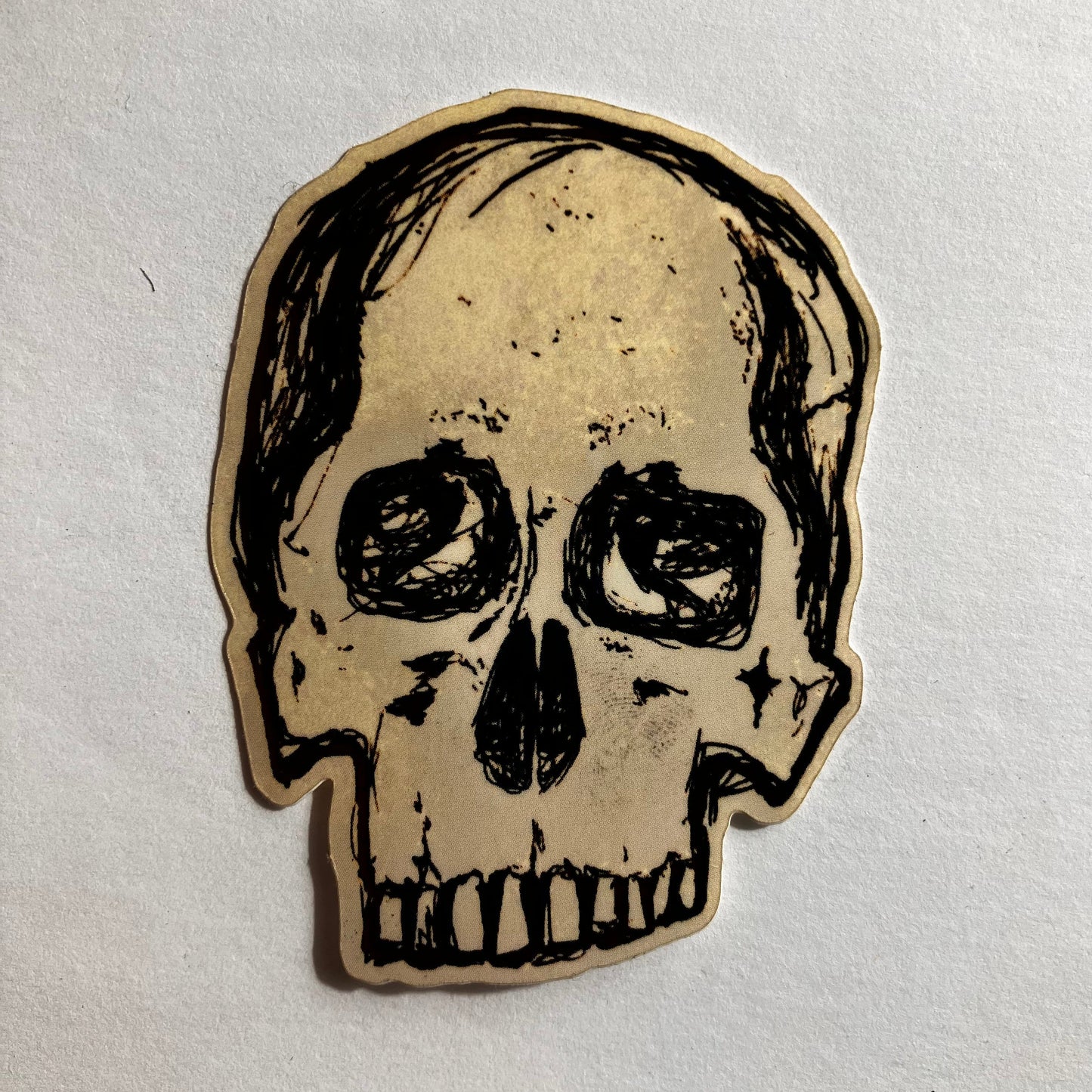 Starshine Skull Vinyl Sticker