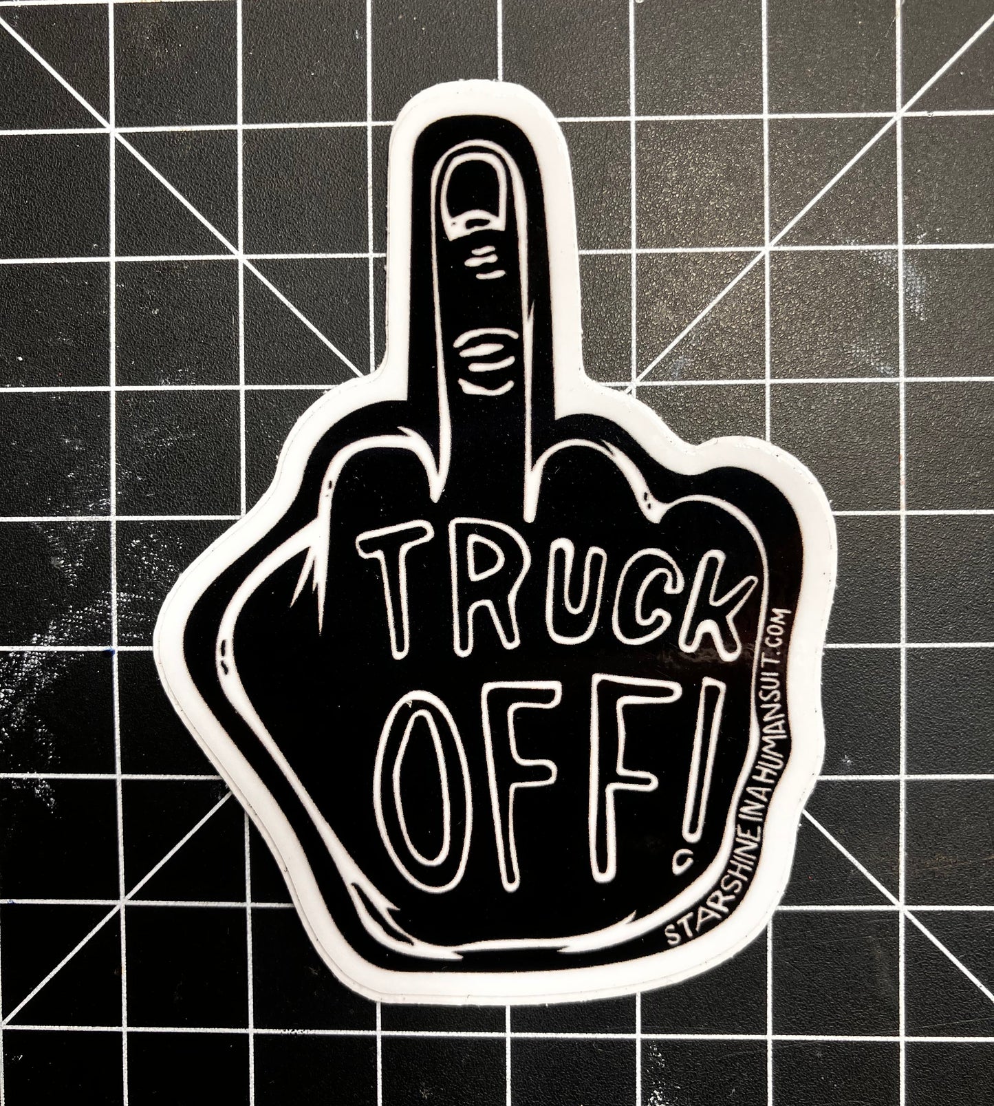 TRUCK OFF! Vinyl Sticker