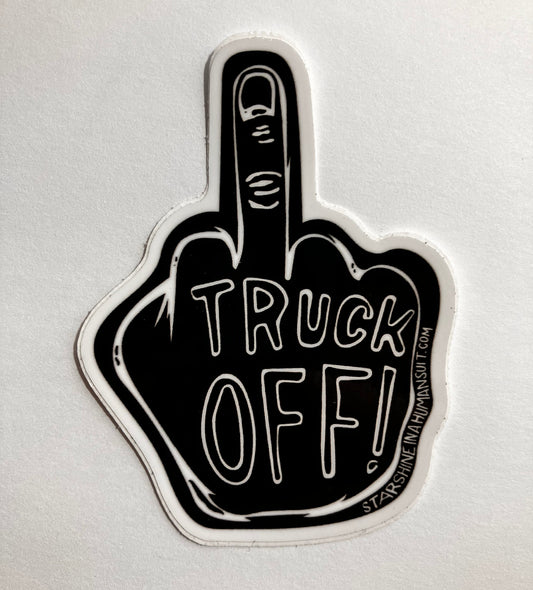 TRUCK OFF! Vinyl Sticker