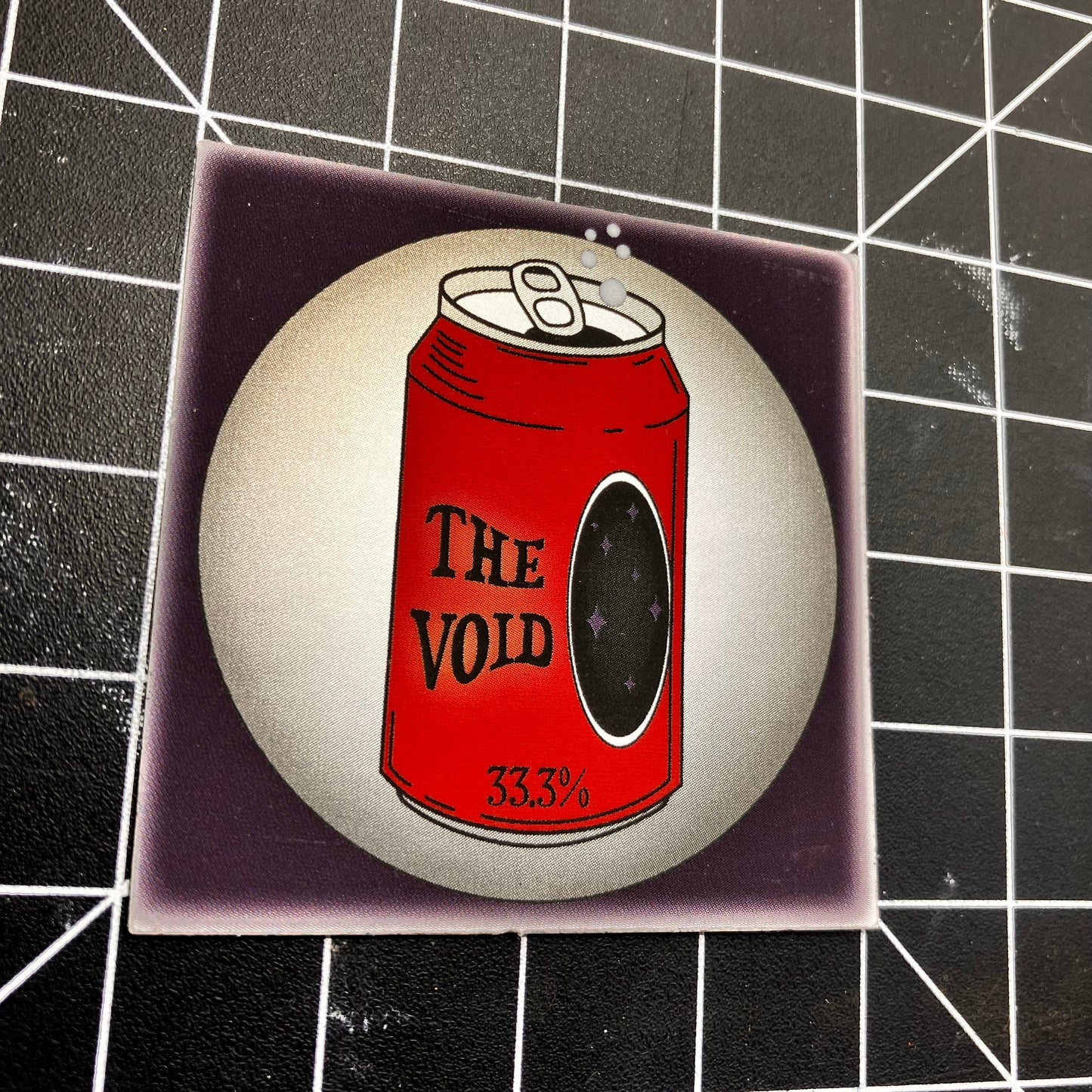 The Void Beer Can Vinyl Sticker